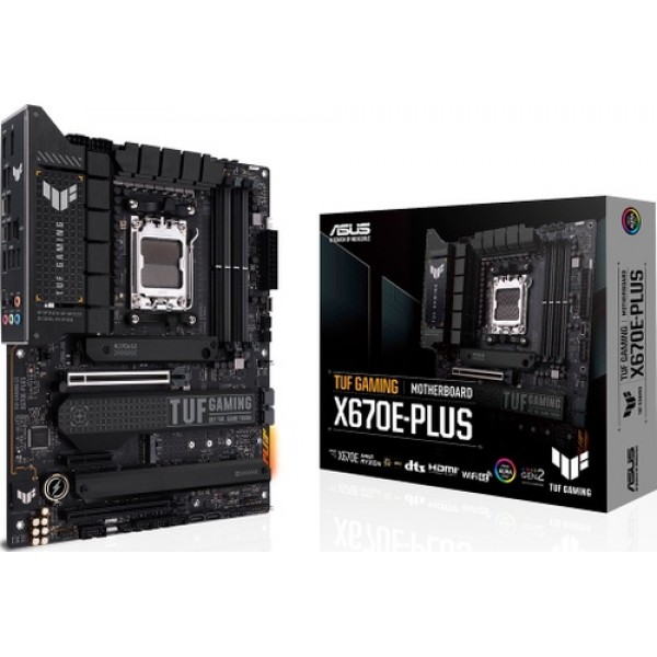 Asus TUF Gaming X670E-Plus AMD X670 6400 MHz (OC) DDR5 Soket AM5 ATX Anakart